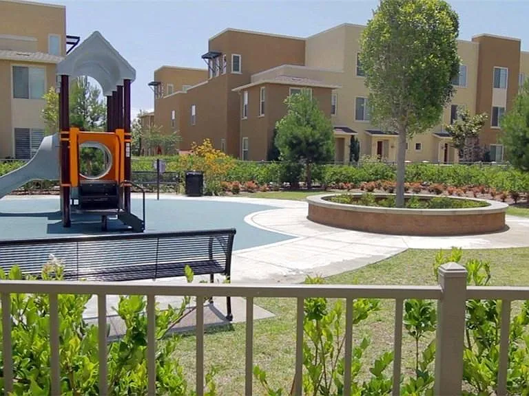 Tot lot childrens play area