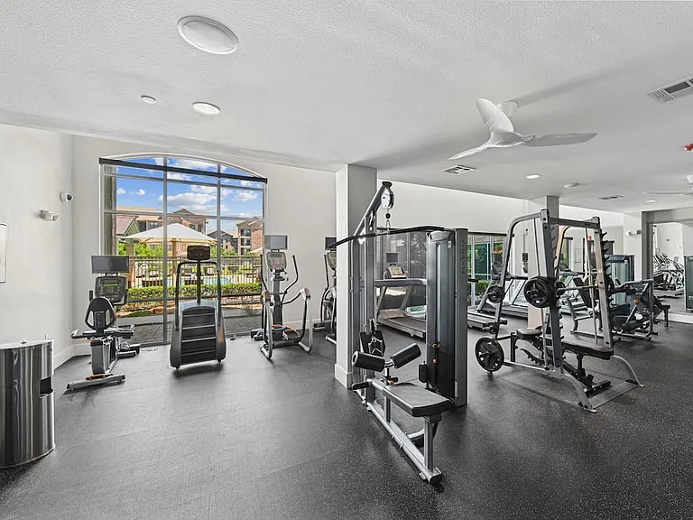 State-of-the-art fitness center with cardio and strength equipment