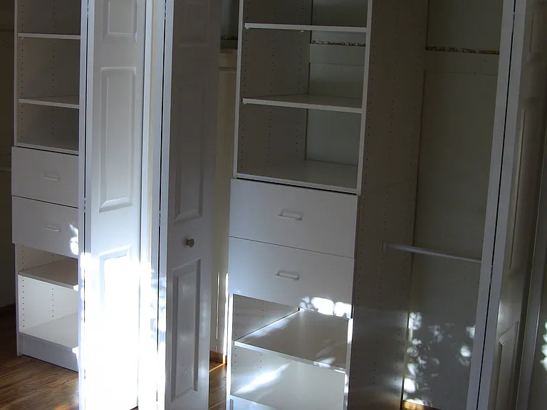 Master bedroom closet