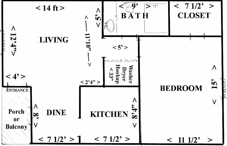 1st image of 319 Dixie Dr APT 1C