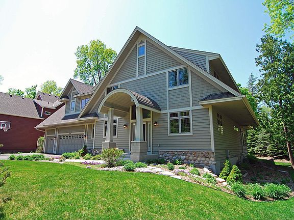 Beautiful front landscaping.