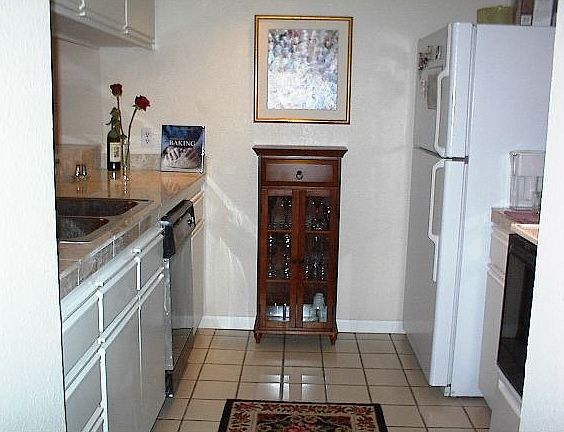 Kitchen with Granite Counter