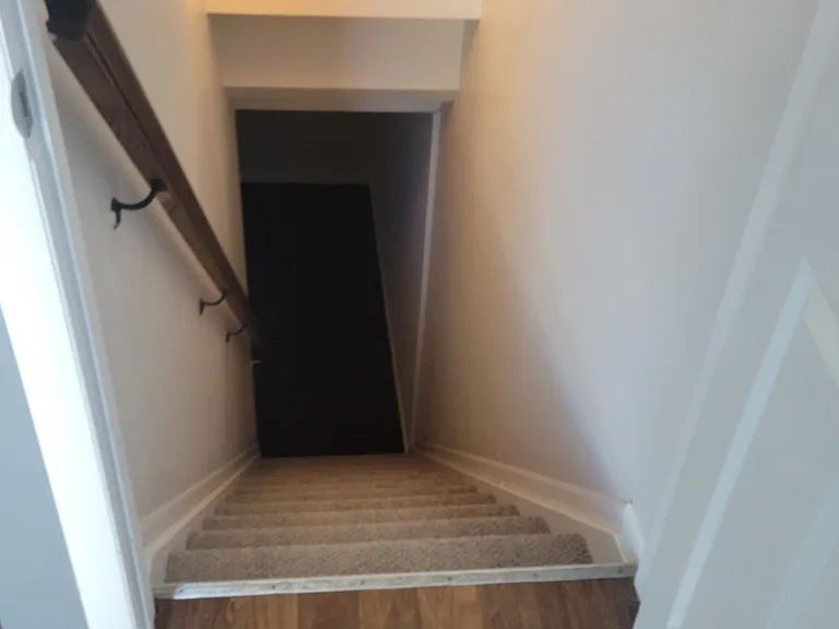 Entrance to the downstairs
