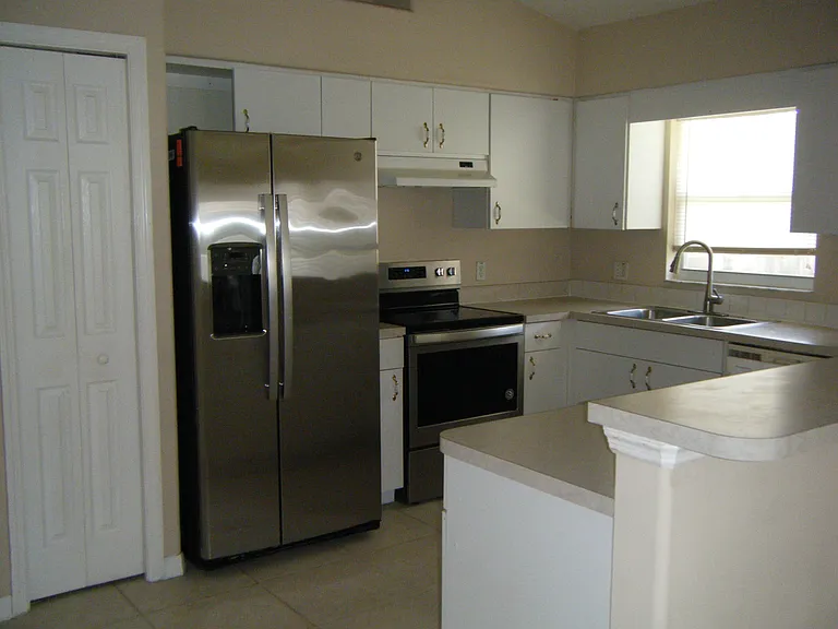 Kitchen with a pantry