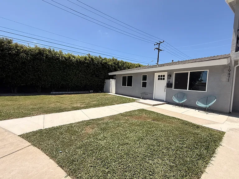 large front garden