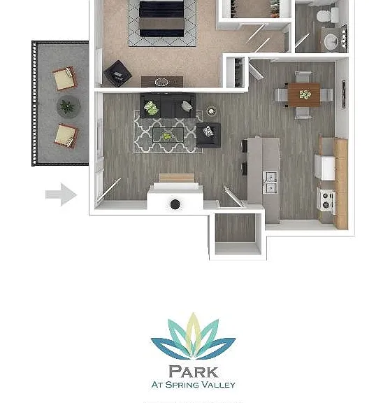 1 Bed 1 Bath 1 Bed 1 Bath