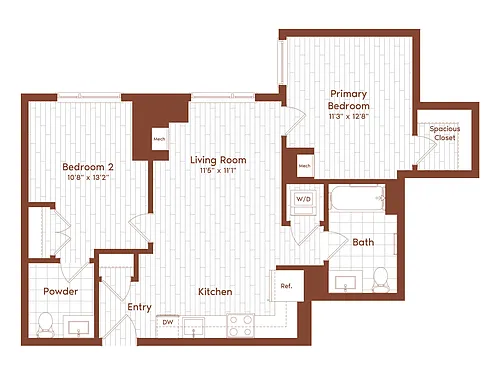 Floor plan B3