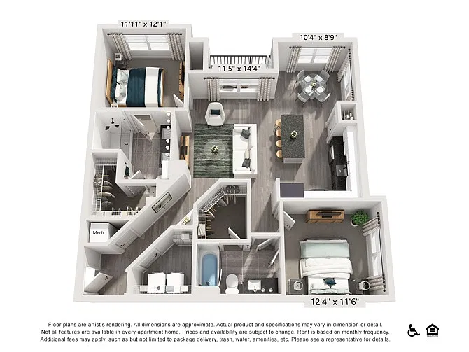 Floor plan B1
