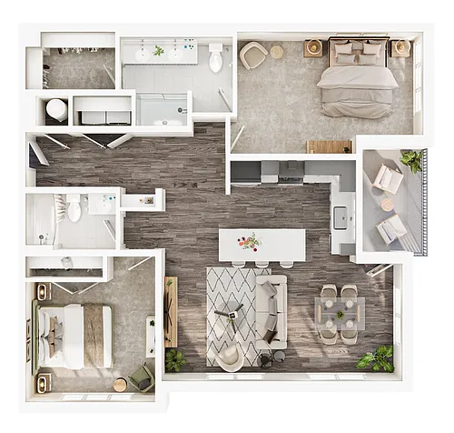Floor plan B1