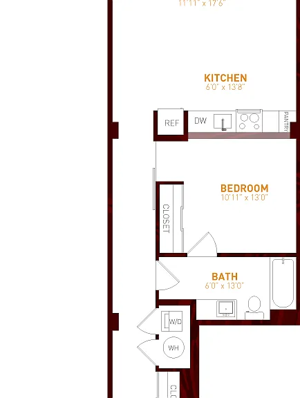 B3 floor plan Brookland Press