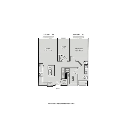 Floor plan A8