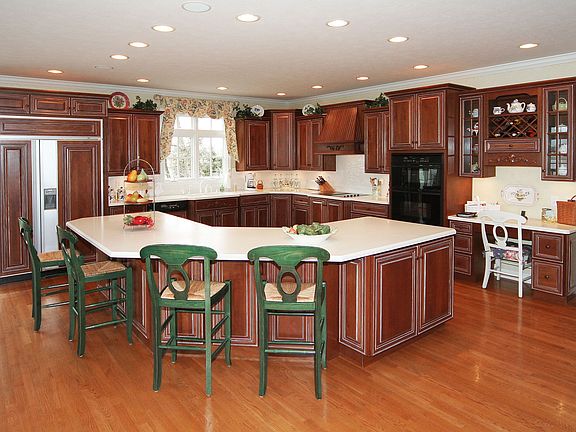 Kitchen view with center isle....but there's much more....