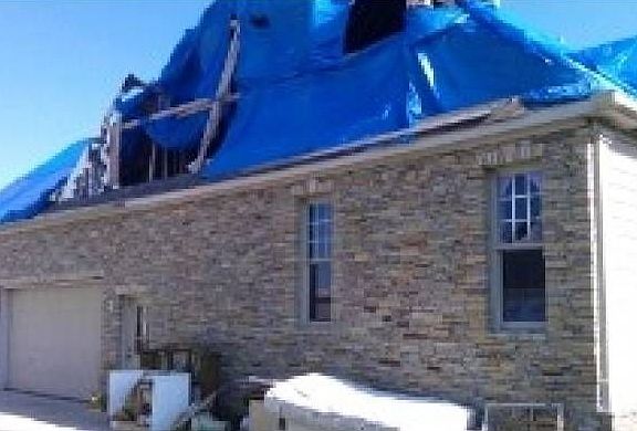 Garage side of House