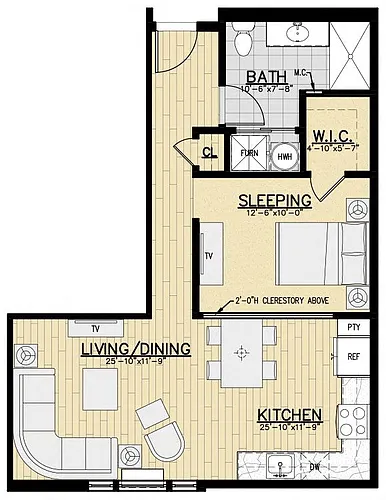 Floor plan B1