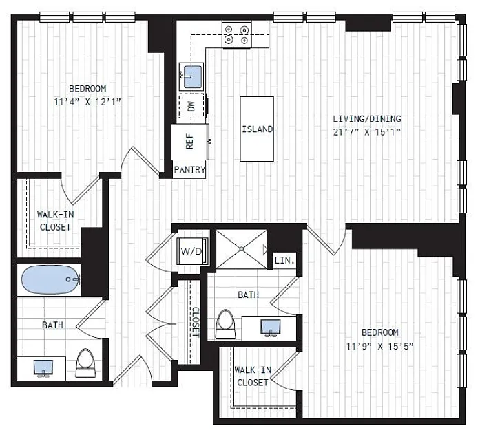 Floor plan B72