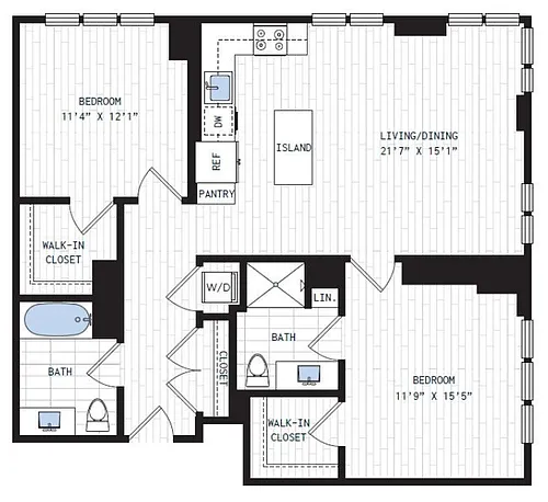 Floor plan B72