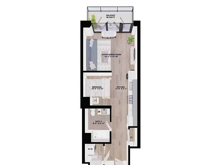Luxe Suites Chicago Luxury Apartments — Photo 63