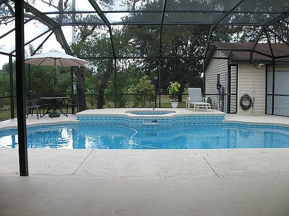 Pool and spa. Fully enclosed