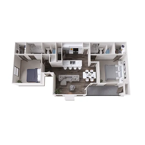 Floor plan B3