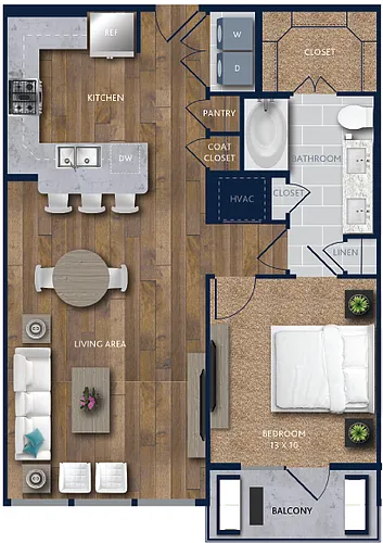 Floor plan A8