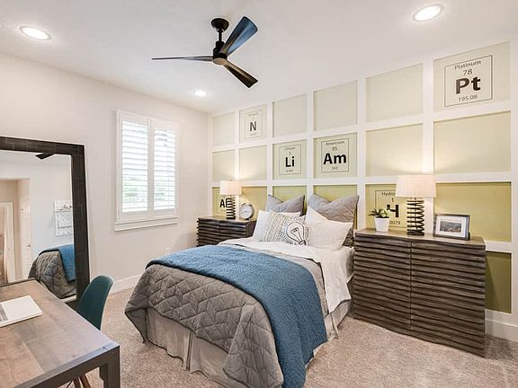 Representative Only Secondary Bedroom