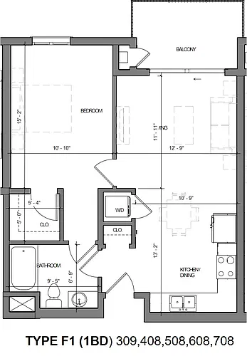 Floor plan F1
