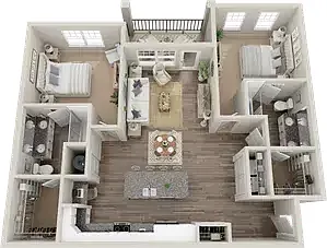 Floor plan B3