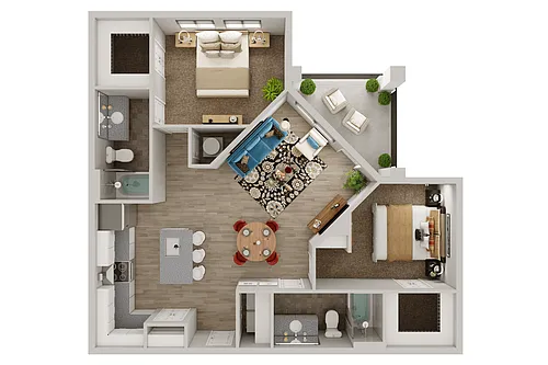 Floor plan B3