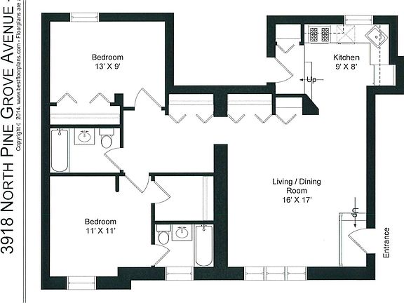 5th image of 3918 N Pine Grove Ave #G