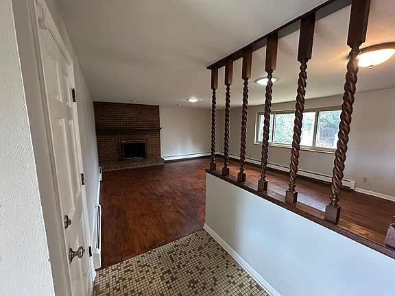 Hallway entrance to living room