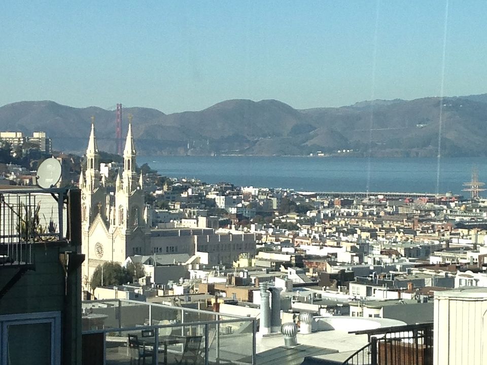 Kitchen View of Golden Gate Bridge