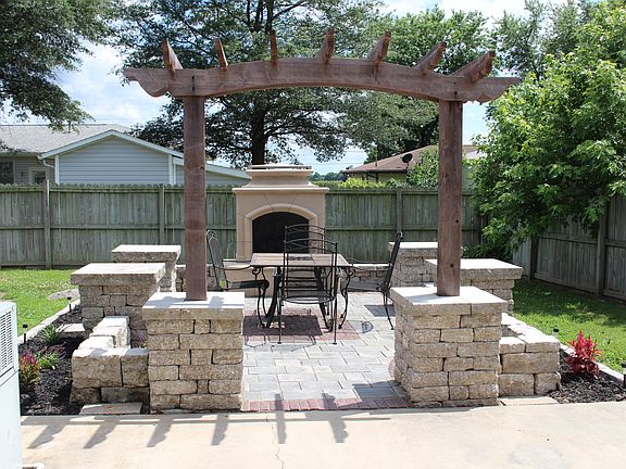 Newly updated patio