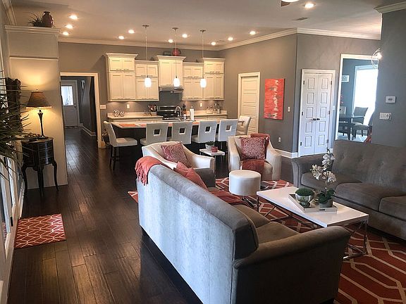 Open Living Room/Kitchen