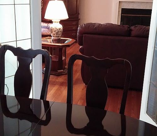 from dining room to living