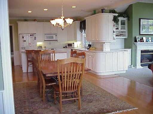 Kitchen and dining area
