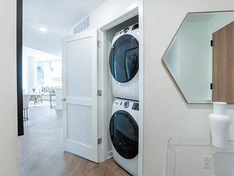 In-home Washer and Dryer