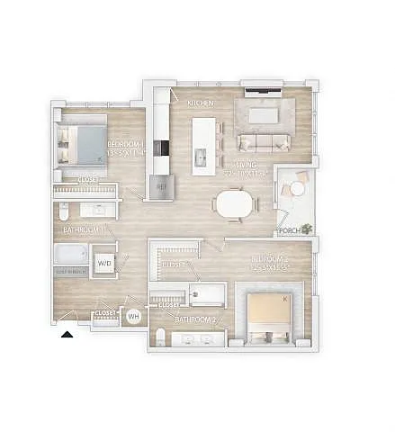Floor plan B7