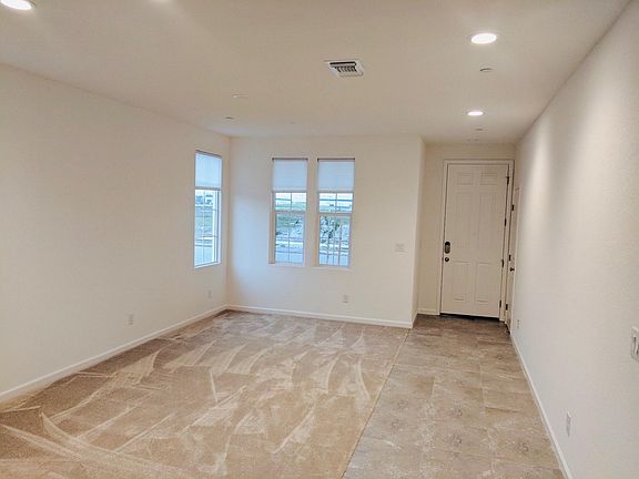 Front Door & Living Room