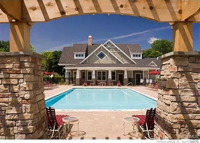 Heated inground swimming pool