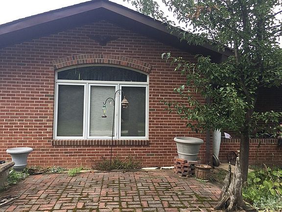 Front of house patio