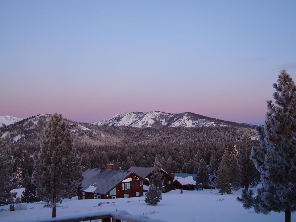 Panoramic sunset view from the rear