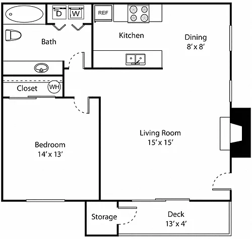 Floor plan A10A