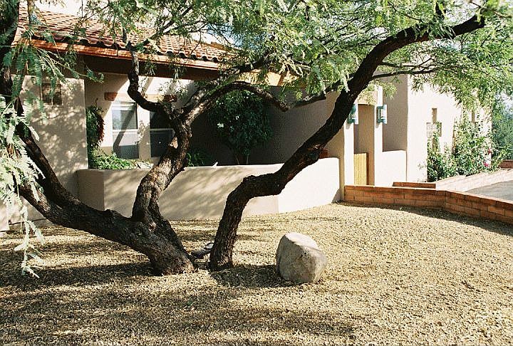 View of front patio entrance