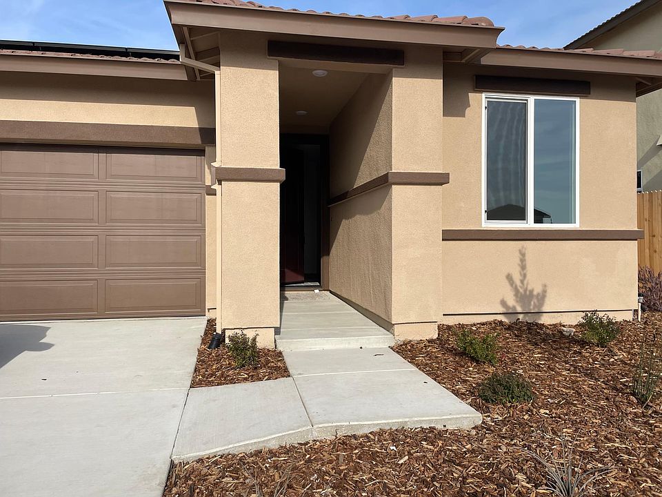 Front of home. Brand new single story home