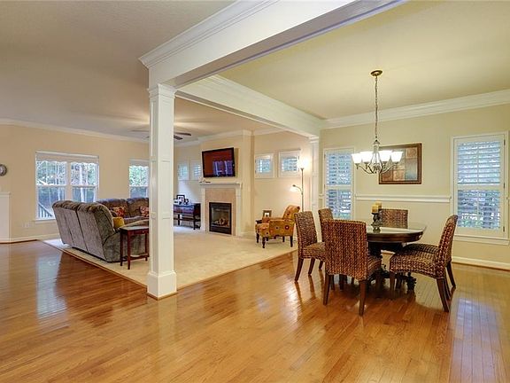 Beautiful Hardwood Floor.