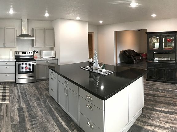Large kitchen island