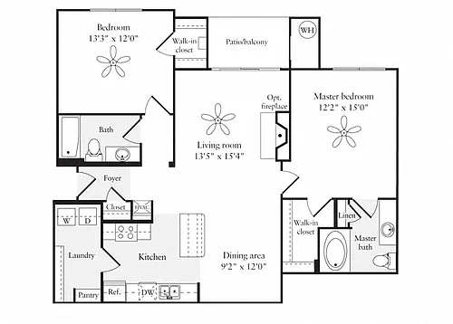 Floor plan B2-L