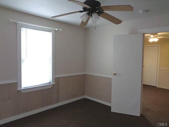 Bedroom with a view of the living room