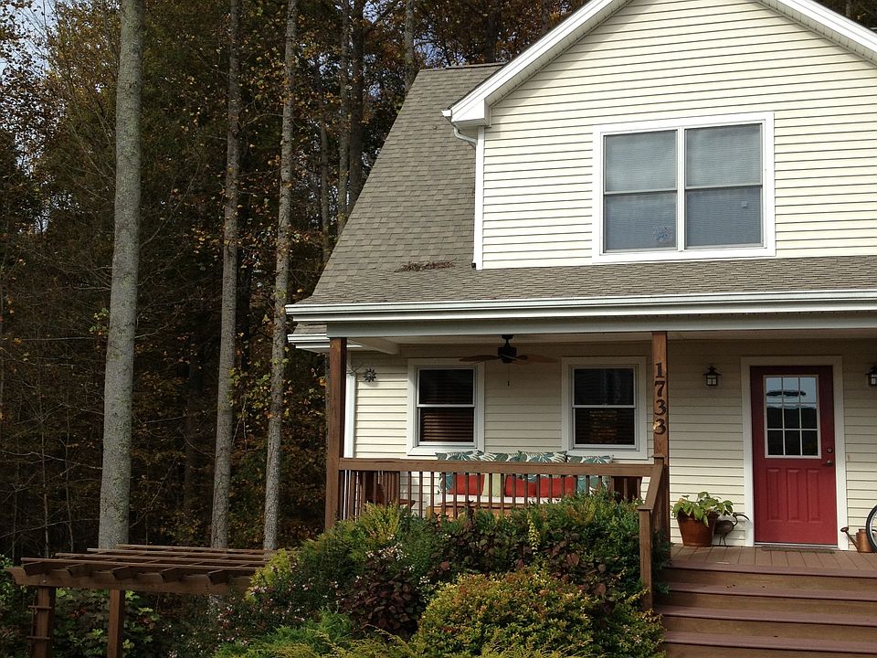 Nestled at the edge of the woods