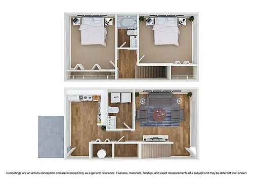 Floor plan Northtowne B1